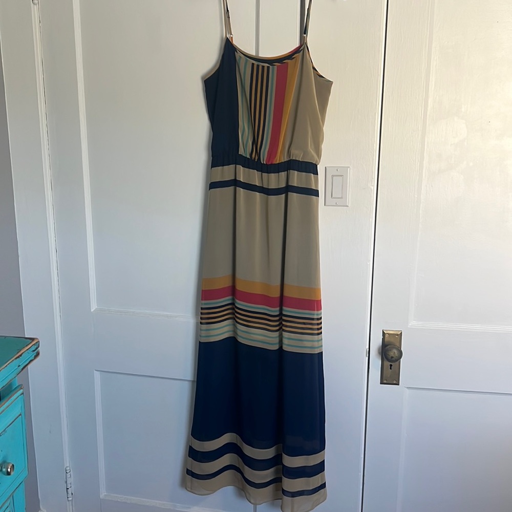 Colorful Striped Sundress